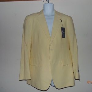 Stafford Classic Fit Linen Sport Coat 40R